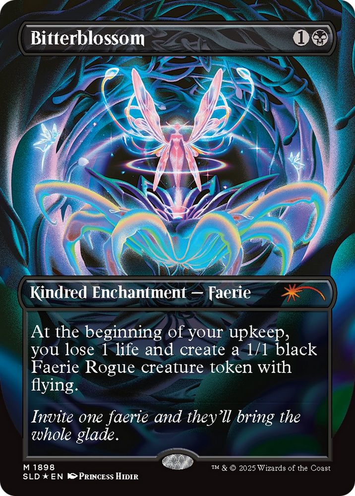 Bitterblossom (Double Rainbow Foil) [Secret Lair Drop Series]