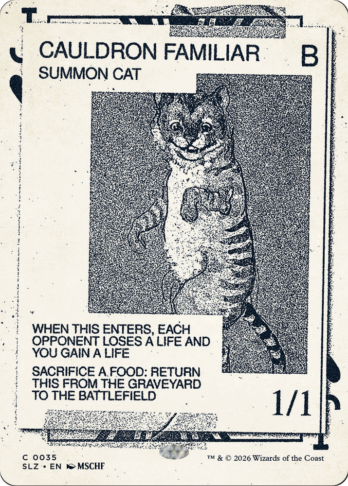 Cauldron Familiar (0035) [Secret Lair x MSCHF: The Zeta Set]