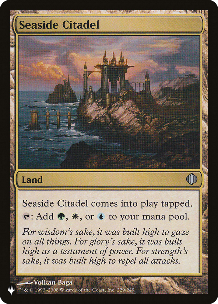 Seaside Citadel [The List]