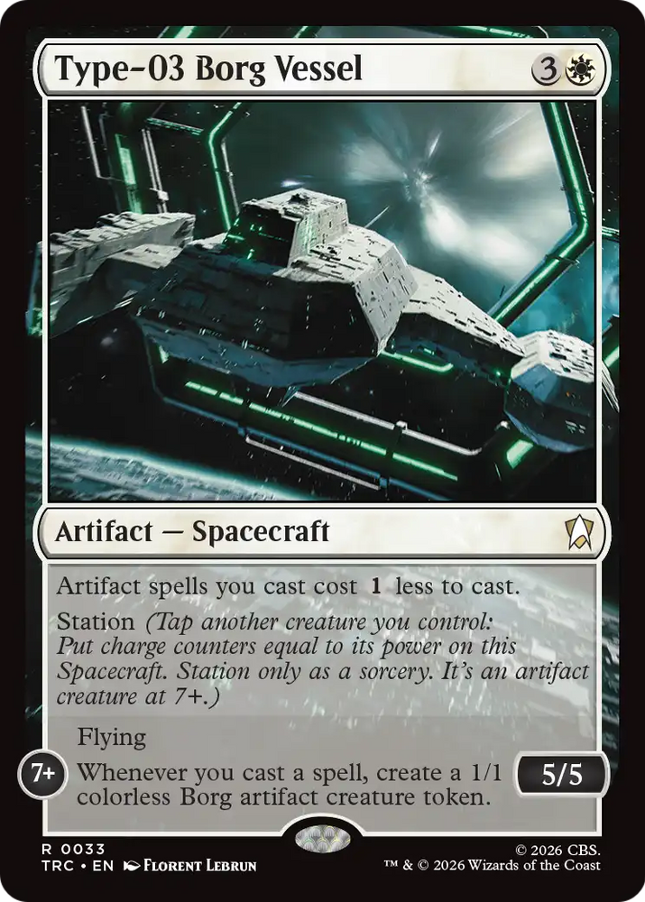 Rain-Slicked Copse (Surge Foil) [Star Trek Commander]