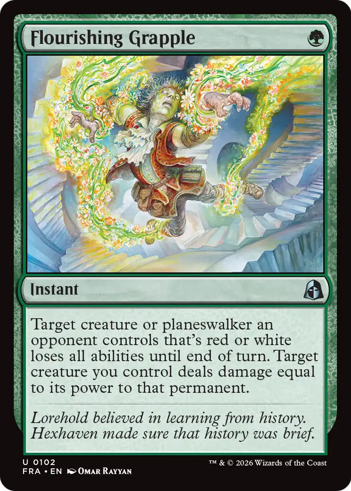 Flourishing Grapple [Reality Fracture]