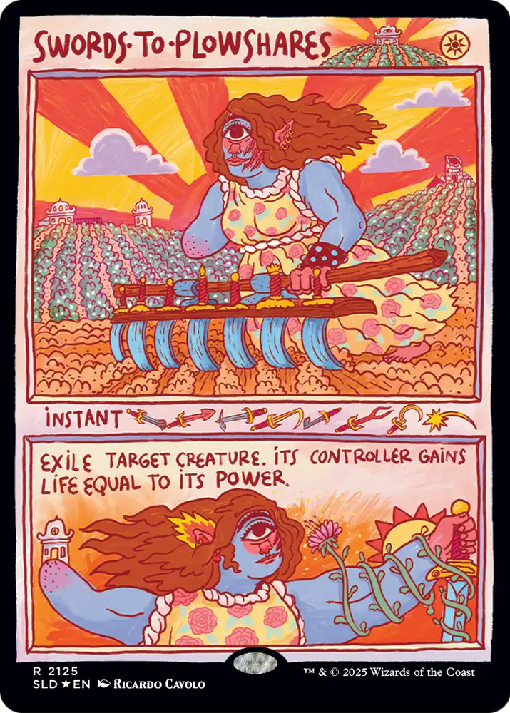 Swords to Plowshares (2125) [Secret Lair Drop Series]