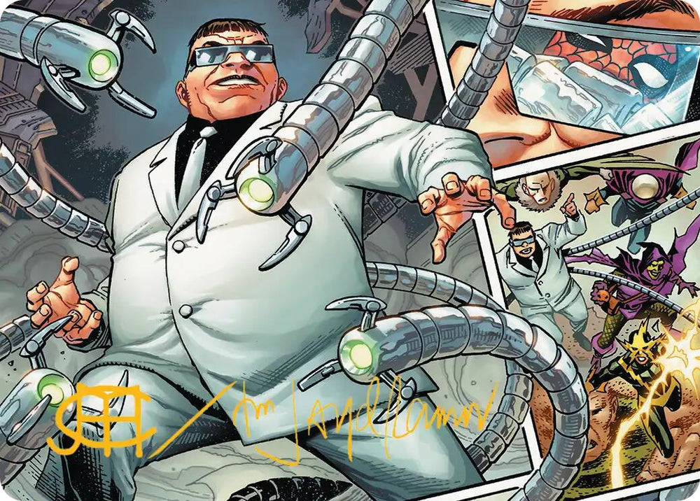 Doctor Octopus, Master Planner Art Card (48/54) (Gold-Stamped Signature) [Marvel's Spider-Man Art Series]