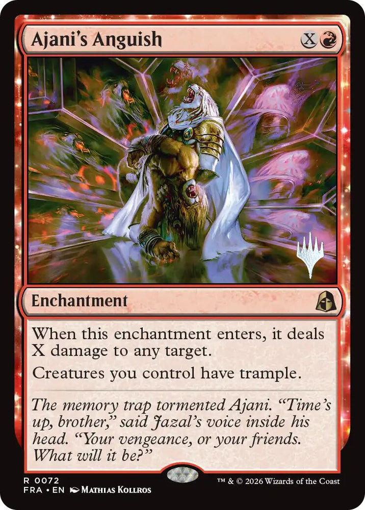 Ajani's Anguish [Reality Fracture Promos]