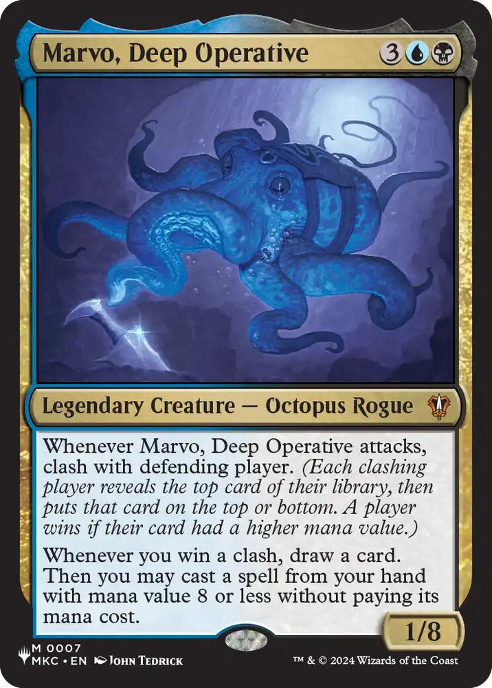 Marvo, Deep Operative [The List]