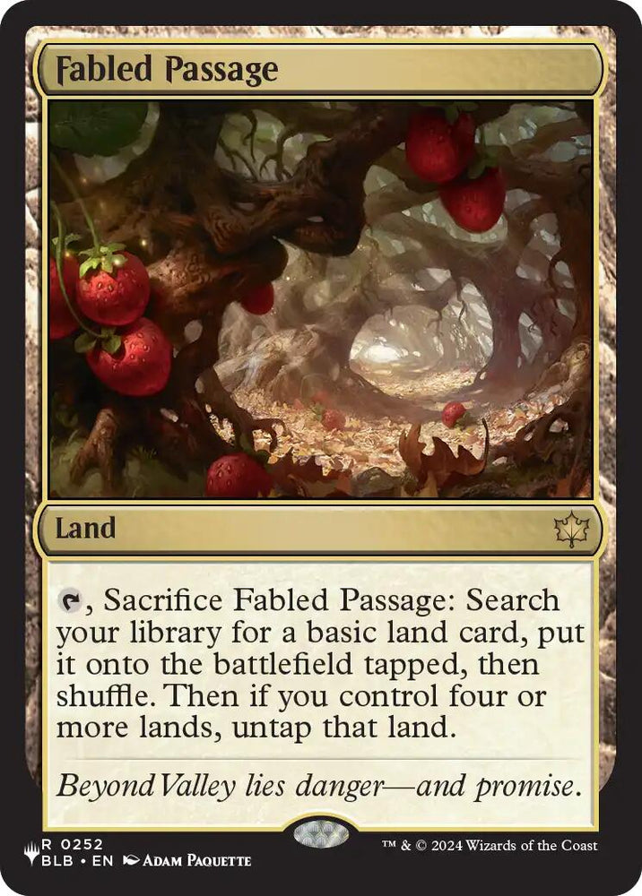 Fabled Passage (BLB) [The List]
