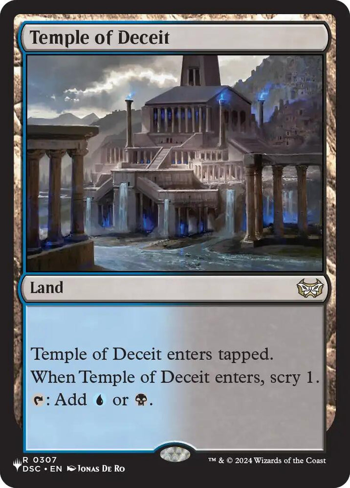 Temple of Deceit [The List]