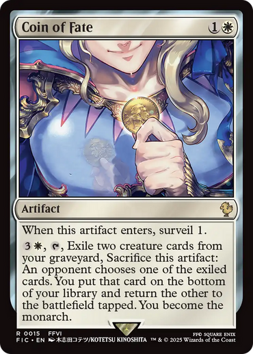 Coin of Fate [FINAL FANTASY Commander]