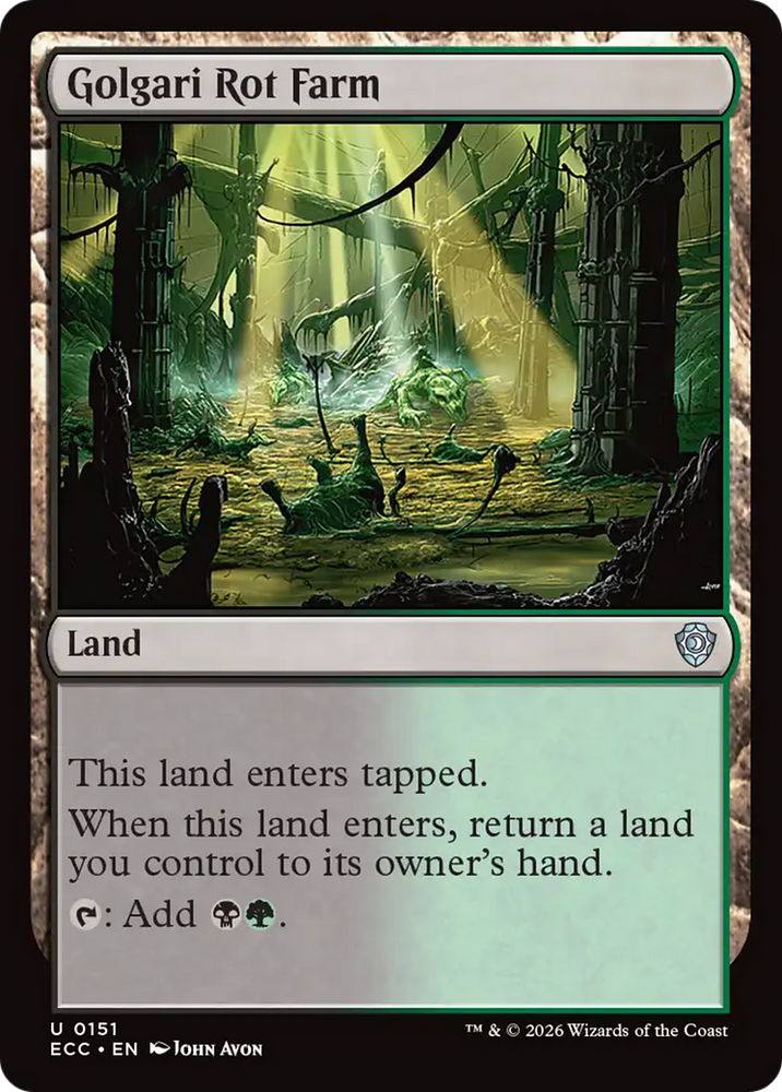 Golgari Rot Farm [Lorwyn Eclipsed Commander]