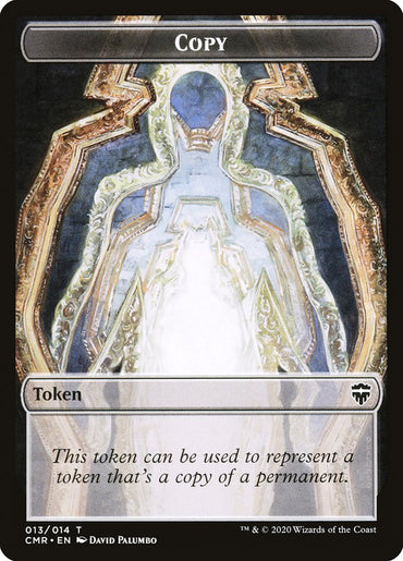 Copy (013) // Horror Double-Sided Token [Commander Legends Tokens]